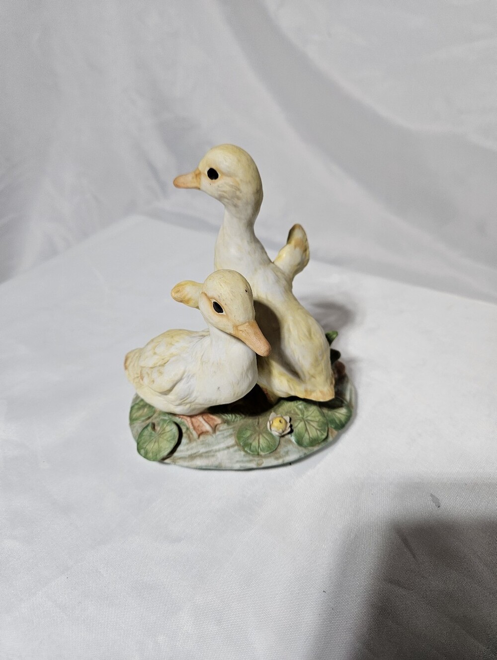 Vintage Homco Masterpiece Figurine Ducklings.